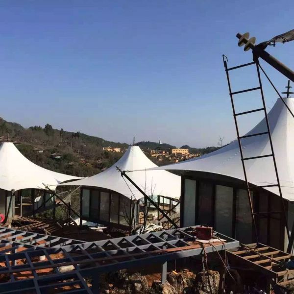 PVC膜材料膜布具有強度高的特點